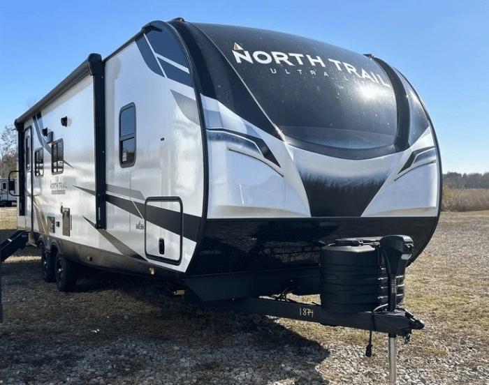 Hauling a RV.