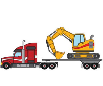 heavy equipment transport