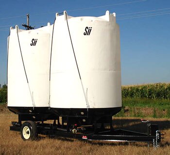 Vertical Plastic Water Tank Shipping