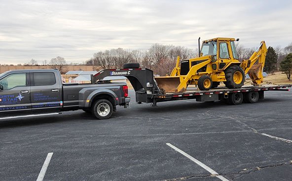 1990-Caterpillar-416-2 Pennsylvania Heavy Equipment Transport