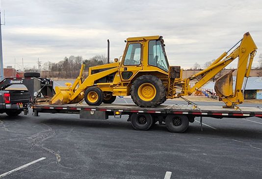 Heavy Equipment Transport from New Hampshire to Iowa Pennsylvania Heavy Equipment Transport
