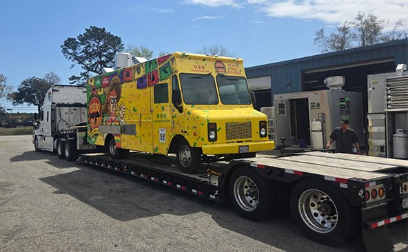Food Truck Shipping Company Nationwide