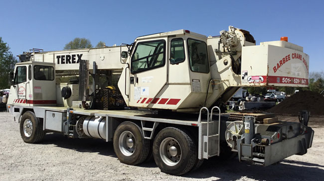 2000 Terex 32/21 model Transportation