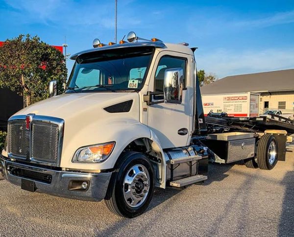 Transporting a 2012 Kenworth T700 from VA to Florida.