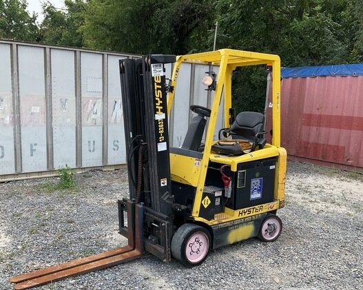 2007 HYSTER Forklift Heavy Equipment Transport