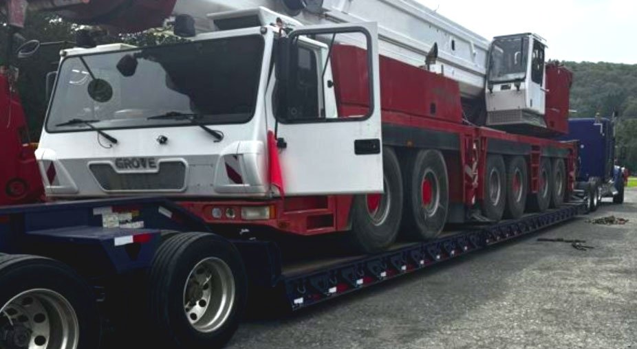  Transporte de Gruas en Los Estados Unidos