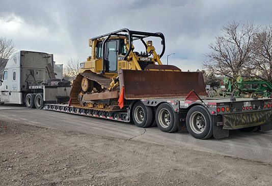 Heavy Equipment Transport from West Virginia to Texas 2009 Caterpillar D6T LGP Dozer