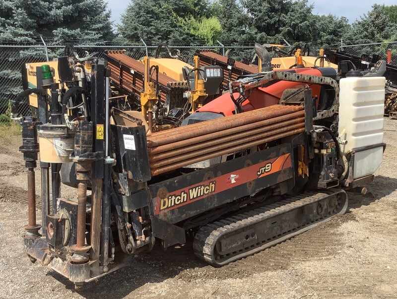 2016 Ditch Witch JT9 Heavy Equipment Transport from Wisconsin to North Carolina