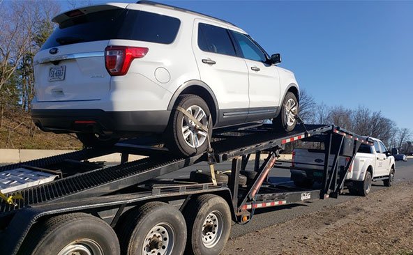 2016-Ford-Explorer-shipping Heavy Equipment Transport from Maryland to Florida