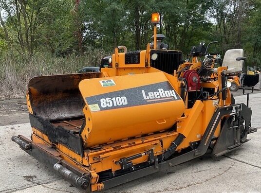 2017 Leeboy 8510D Asphalt Paver Heavy Equipment Transport