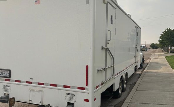 Bathroom Trailer Transport Service