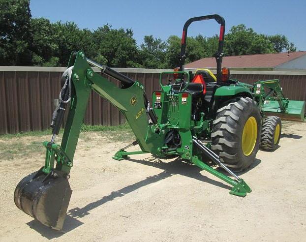 206 John Deere Backhoe Heavy Equipment Transport
