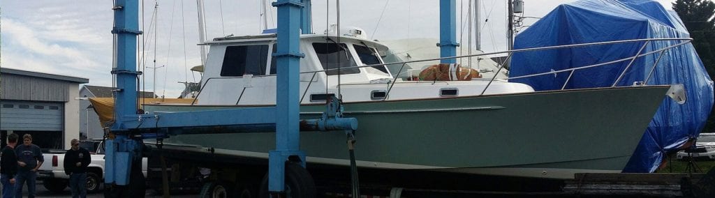 hauling a boat by yourself