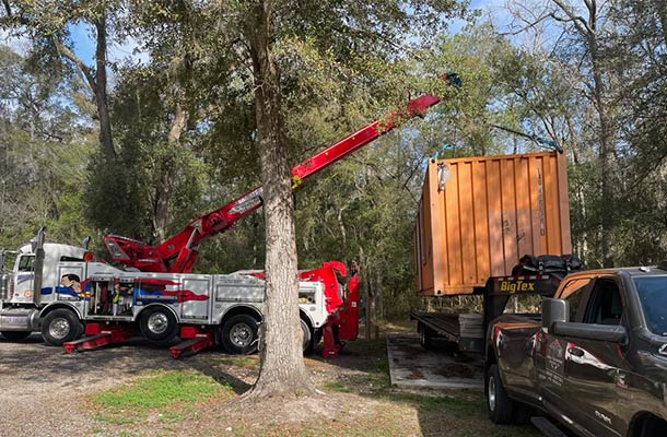 Shipping container trandsport 30'