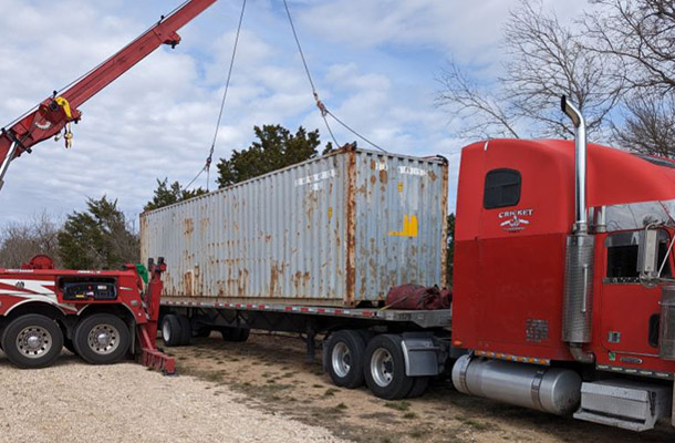 Shipping container trandsport 40'