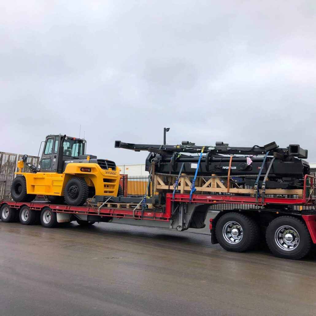 Heavy Equipment Transport from Nevada to Oklahoma