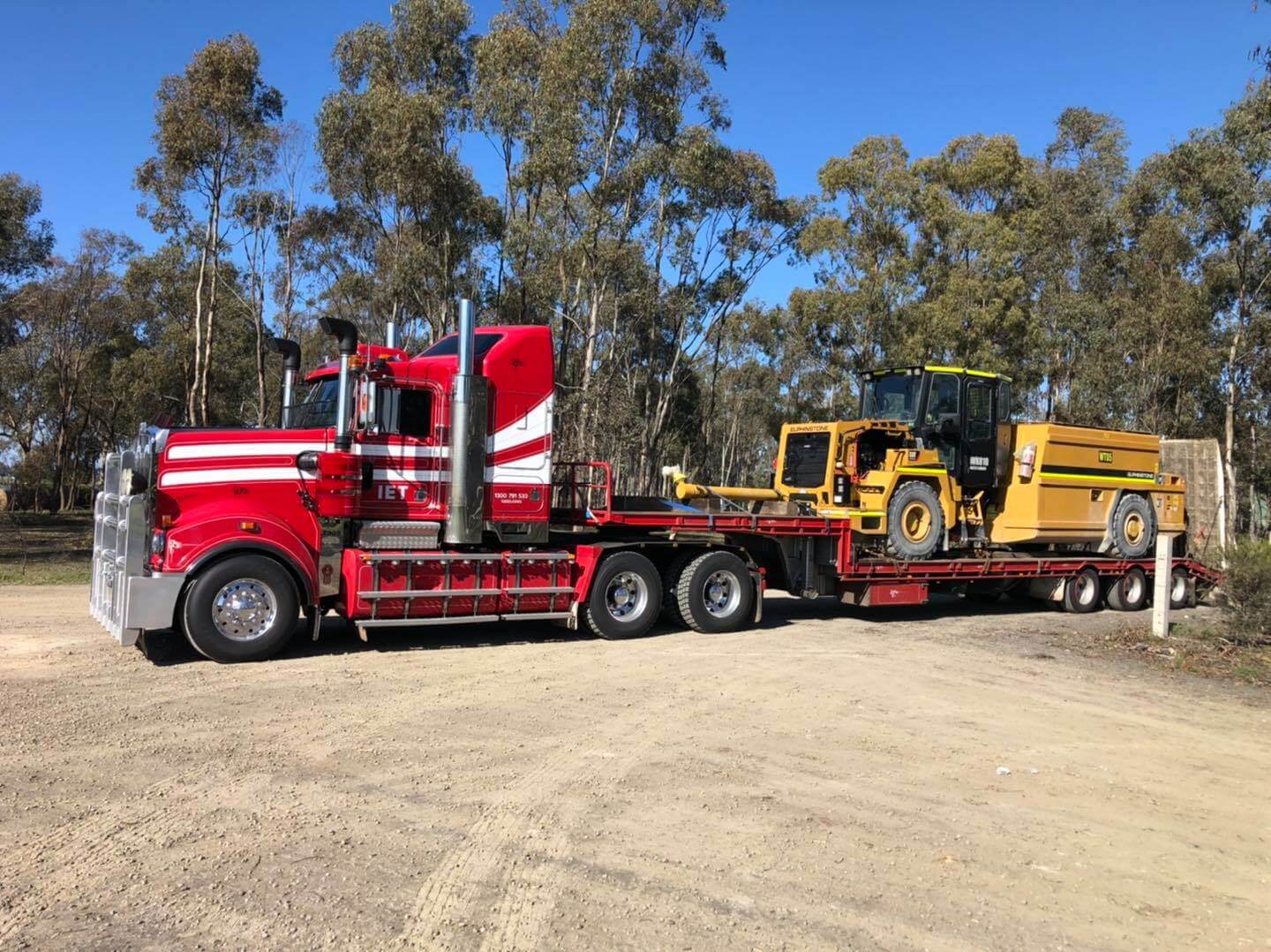 Heavy Equipment Transport from Tennessee to Maine