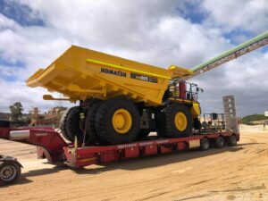 Heavy Equipment Transport from Maine to Massachusetts