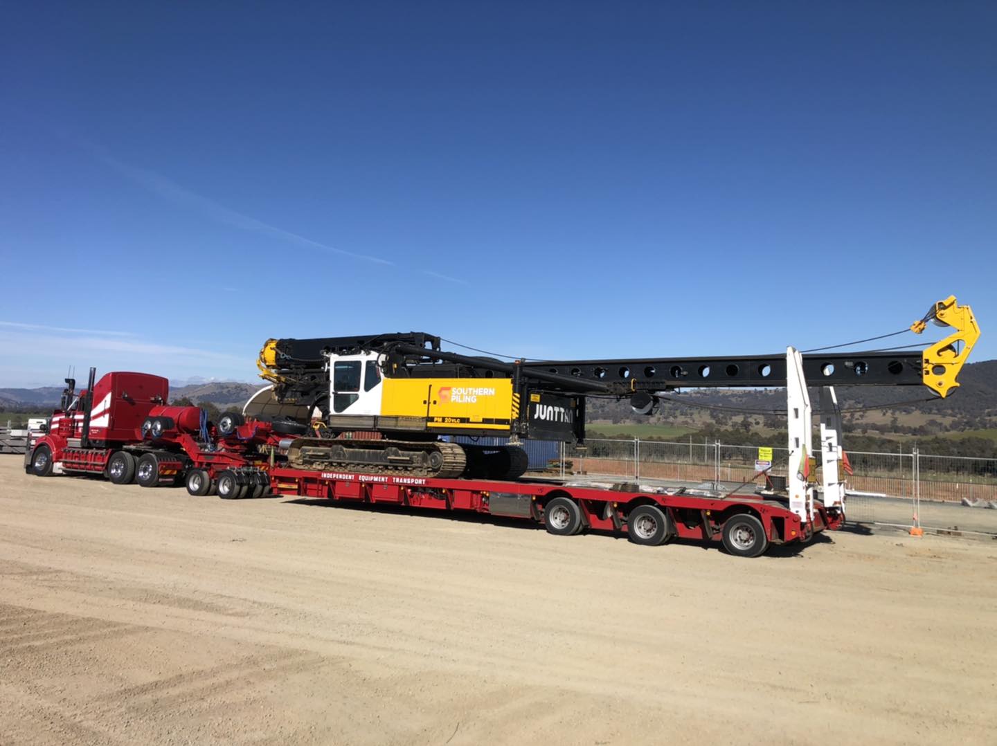 Heavy Equipment Transport from Nevada to New York