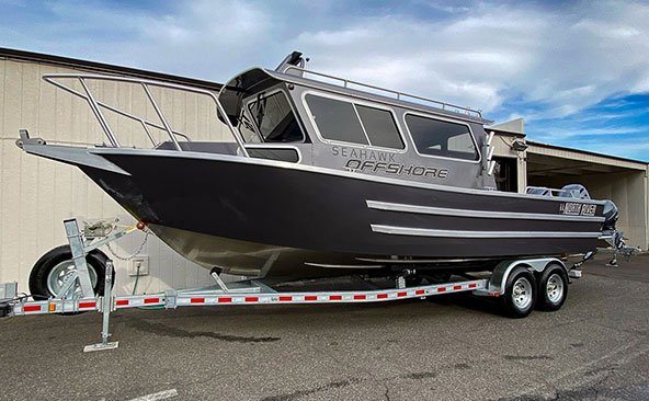 Aluminum Fishing Boats transport