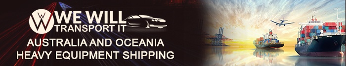 Australia/Oceania Heavy Equipment Shipping