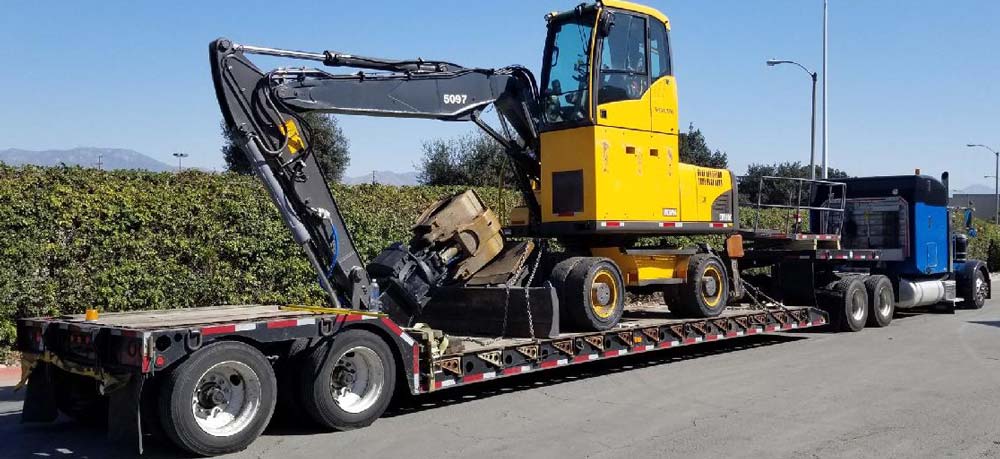 Backhoe Transportation from State to State