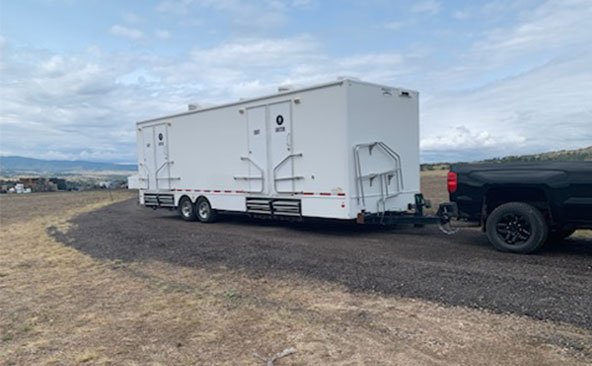 Bathroom Trailer Transport Service