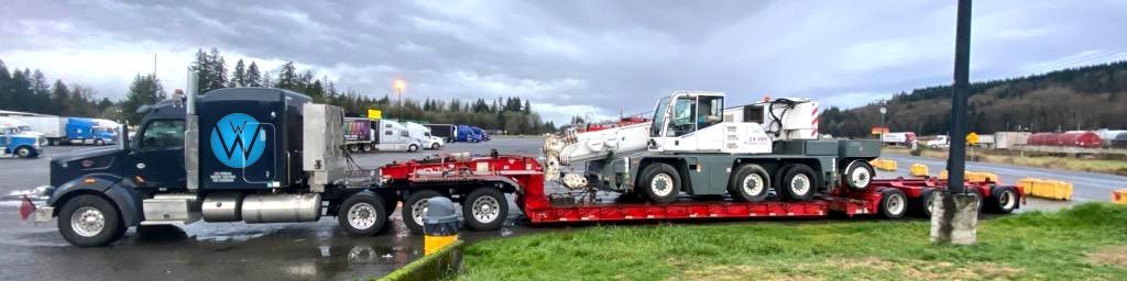 Crane transportation service