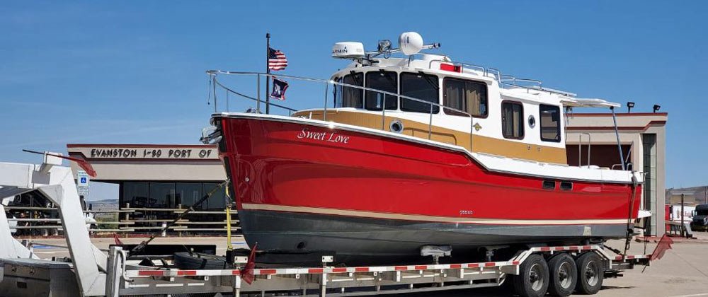 #1 High Tech Boat Transport Maine Company. Maine Boat Shipping Company. We are Maine Boat Haulers