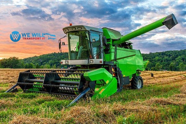 Combine Harvester transport services.
