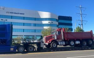Shipping a Dump Truck