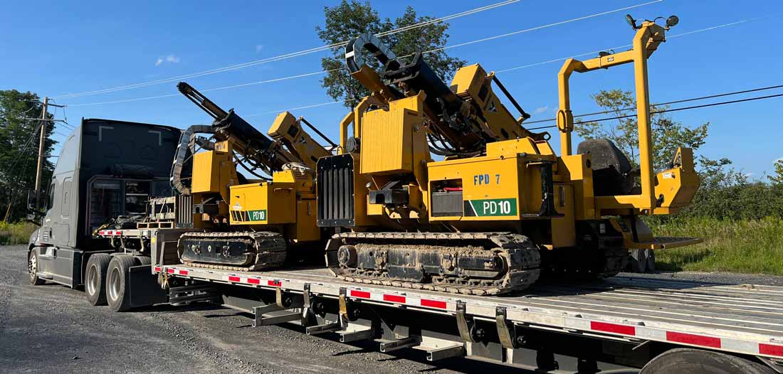 Heavy Equipment Transport from Florida to Delaware