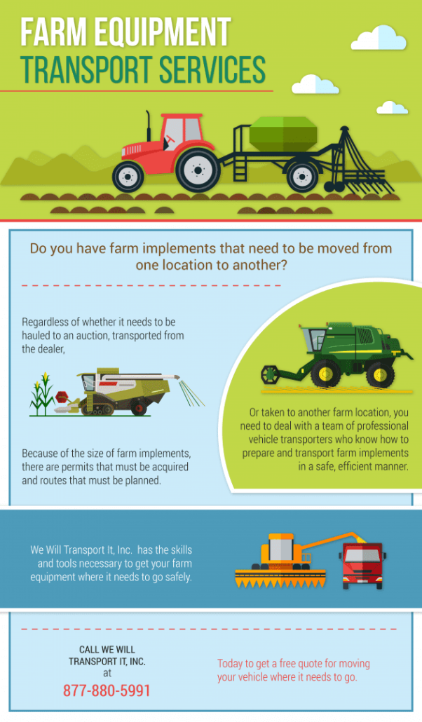 We will transport it, Farm Equipment Transport Services
