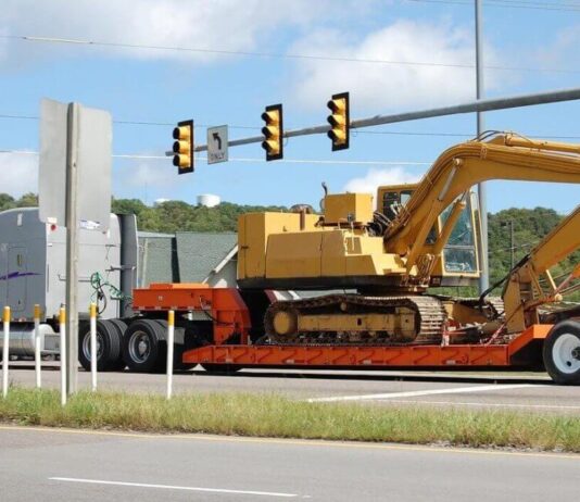 Heavy Equipment Transport from Wyoming to Illinois Heavy Equipment Transport