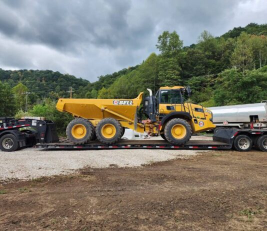 Heavy Equipment Transport from Wyoming to Pennsylvania Heavy Equipment Transport