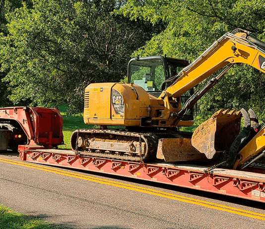 Heavy Equipment Transport from Wyoming to Massachusetts Heavy Equipment Transport