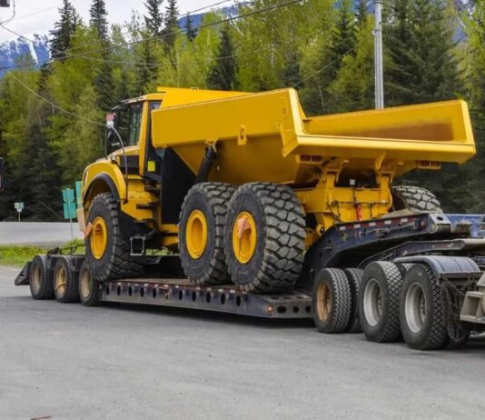 Heavy Equipment Transport from Wyoming to Georgia Heavy Equipment Transport