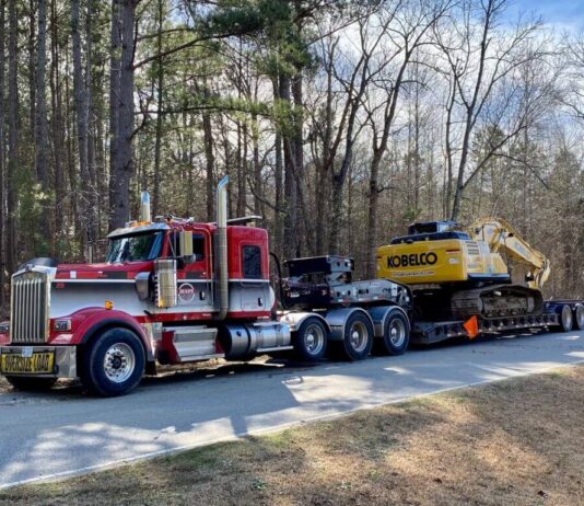 Heavy Equipment Transport from Wyoming to North Carolina Heavy Equipment Transport