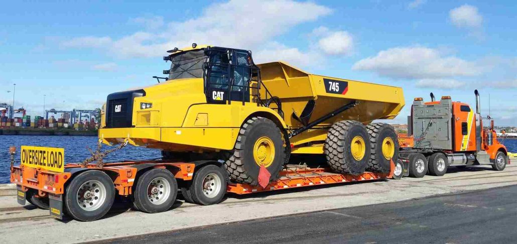 Heavy Equipment Transport from New Hampshire to Maryland