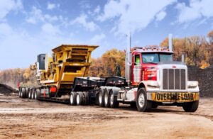 Heavy Equipment Transport from Indiana to Kansas