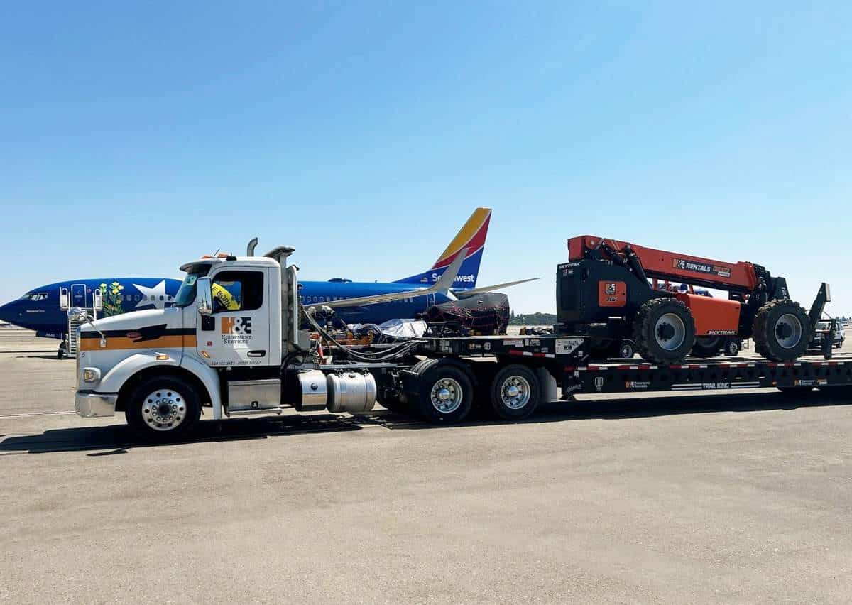 Heavy Equipment Transport from Michigan to Idaho