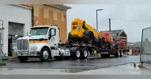 Heavy Equipment Transport from Michigan to Kansas