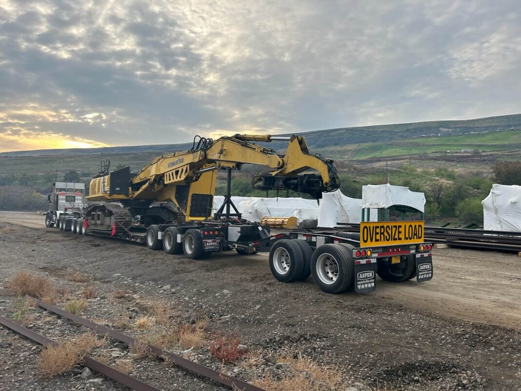 Heavy Equipment Transport from Michigan to Kansas