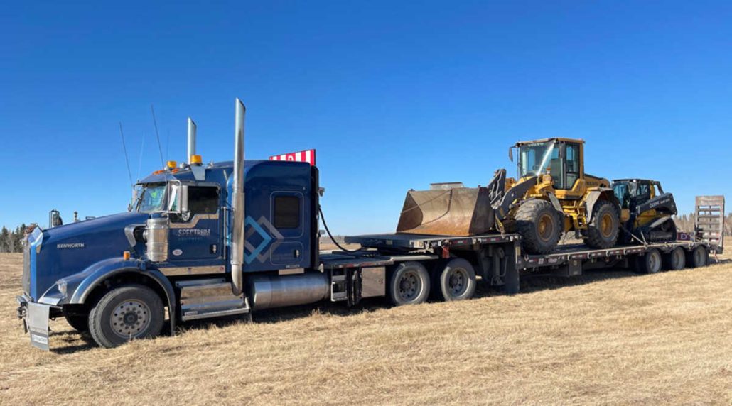 Heavy Equipment Transport from Nevada to Montana