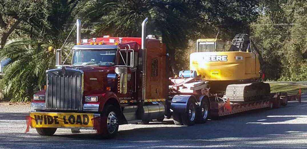 Heavy Equipment Transport from South Dakota to Florida