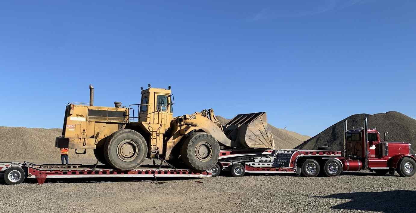 Heavy Equipment Transport from Virginia to Idaho