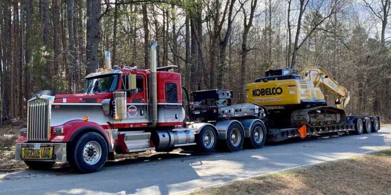 Heavy Equipment Transport from Utah to Louisiana