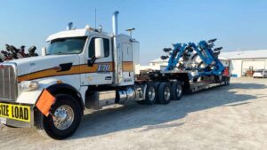 Heavy Equipment Transport from Wisconsin to Michigan
