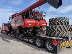 Heavy Equipment Transport with Tire Service, Oversized Equipment Transport Companies