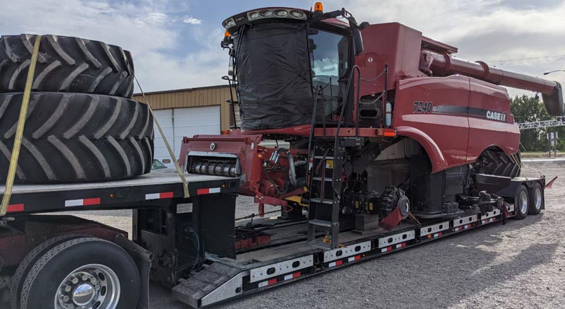 Heavy-Equipment-Transport-with-Tire-Service-6 Transport tire, Tires Transportation